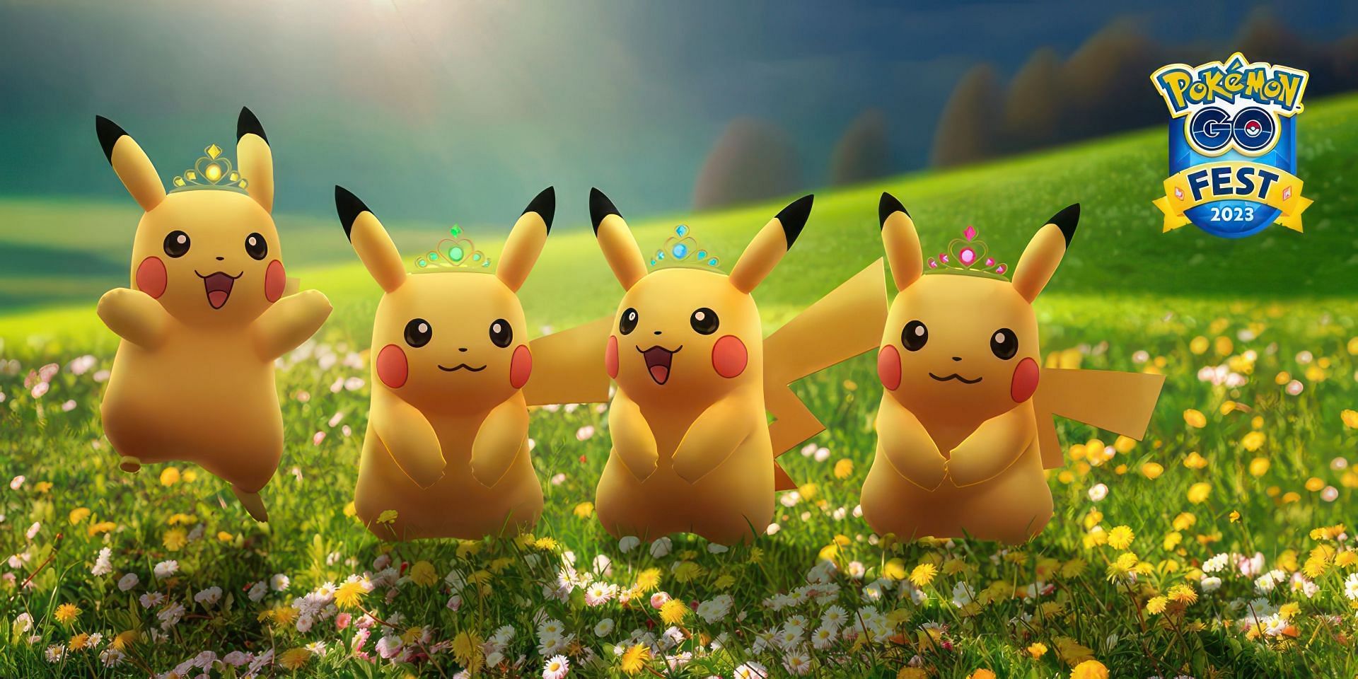 Crown Pikachus at Pokemon GO Fest