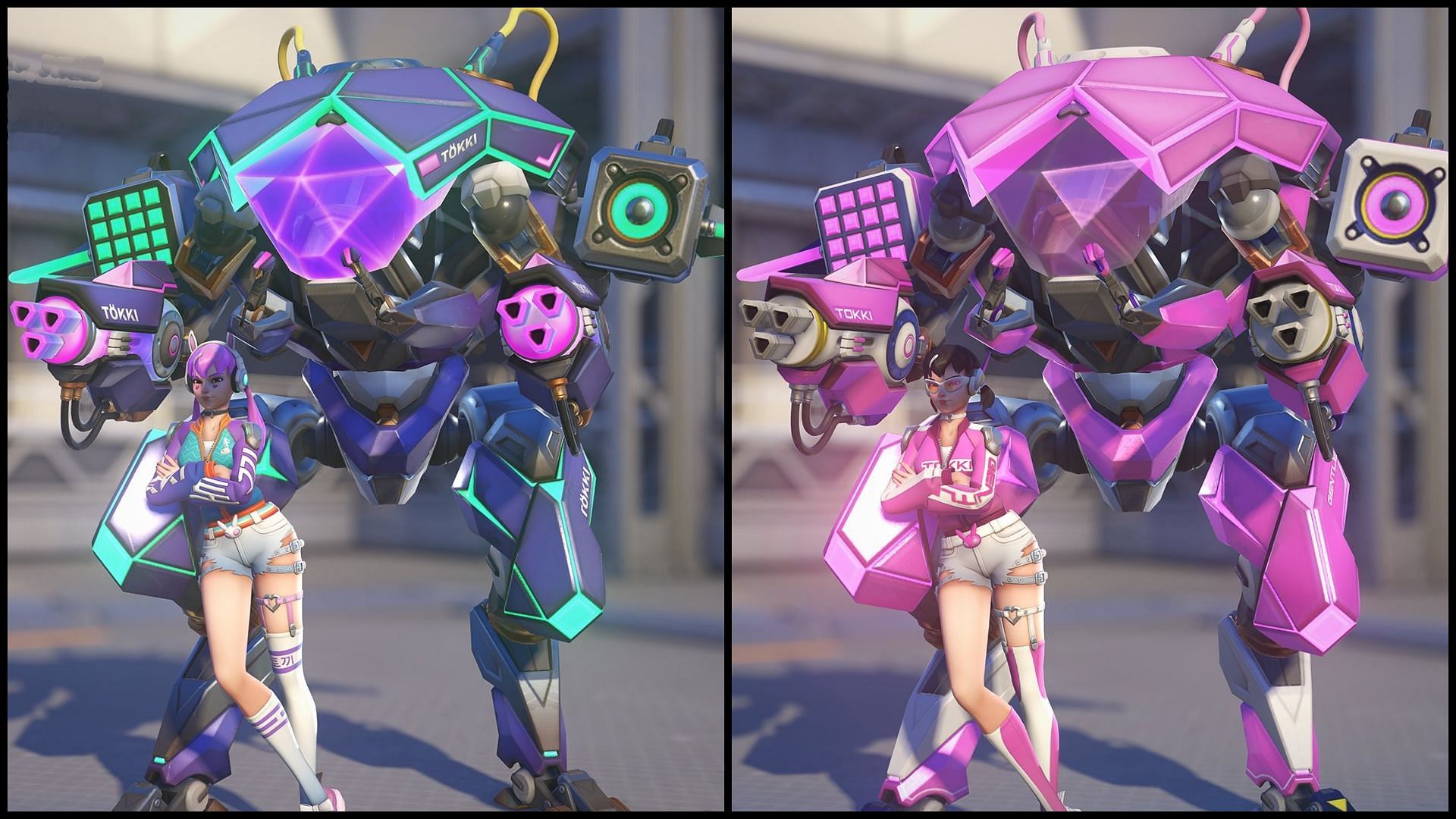 Overwatch 2 Gentle Tokki D.VA skin bashed for its recolored nature (Image via Sportskeeda)