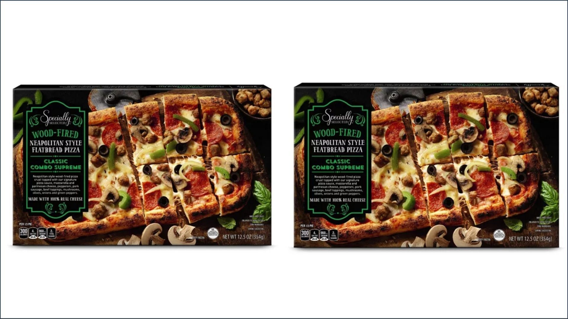 Specially Selected Wood Fired Combo Flatbread (Image via Aldi)