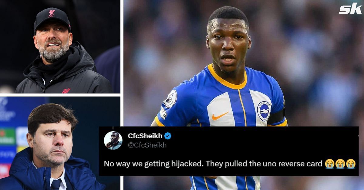 Pulled the UNO reverse card, FSG with a knockout blow to Boehly- Fans  react as Liverpool reportedly outbid Chelsea for Moises Caicedo