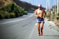 Match your breaths with running steps (Image via Pexels / Maarten Van)