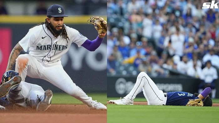 Swollen finger has Mariners shortstop J.P. Crawford on the bench