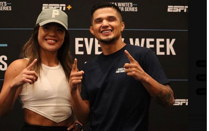 Tracy Cortez reacts after former two-division champion urges Dana White to hand her brother a UFC contract