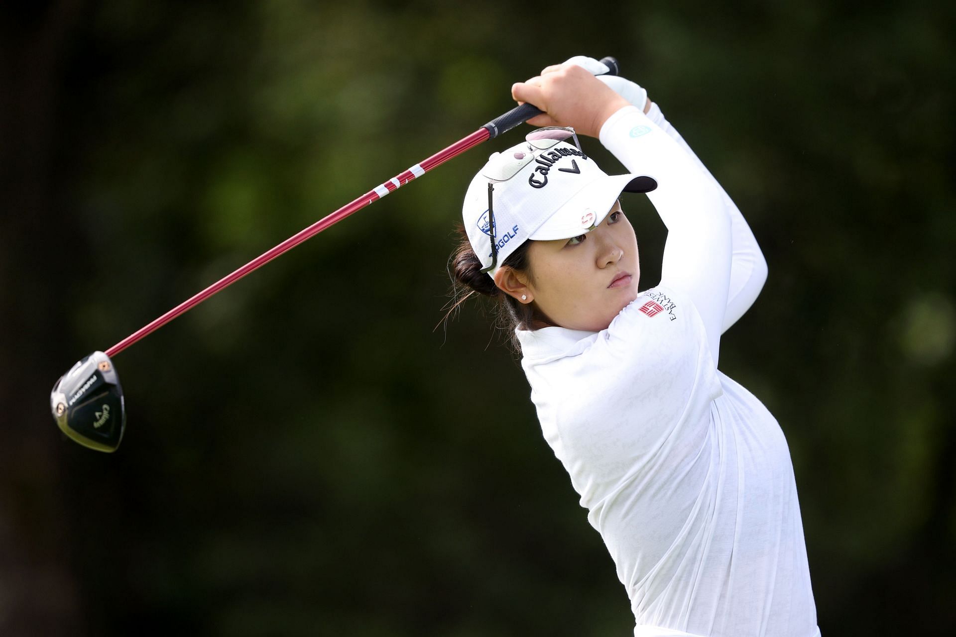 Rose Zhang at the AIG Women&#039;s Open (image via Getty)