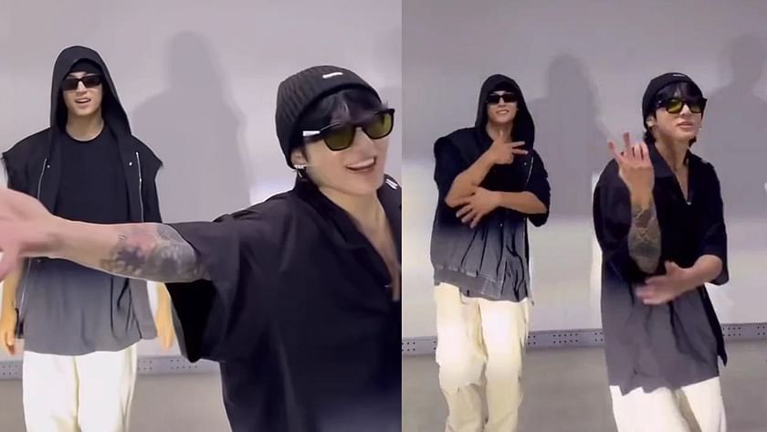 They're so bestie goals: Fans go gaga as SEVENTEEN's Mingyu joins BTS'  Jungkook for Seven dance challenge