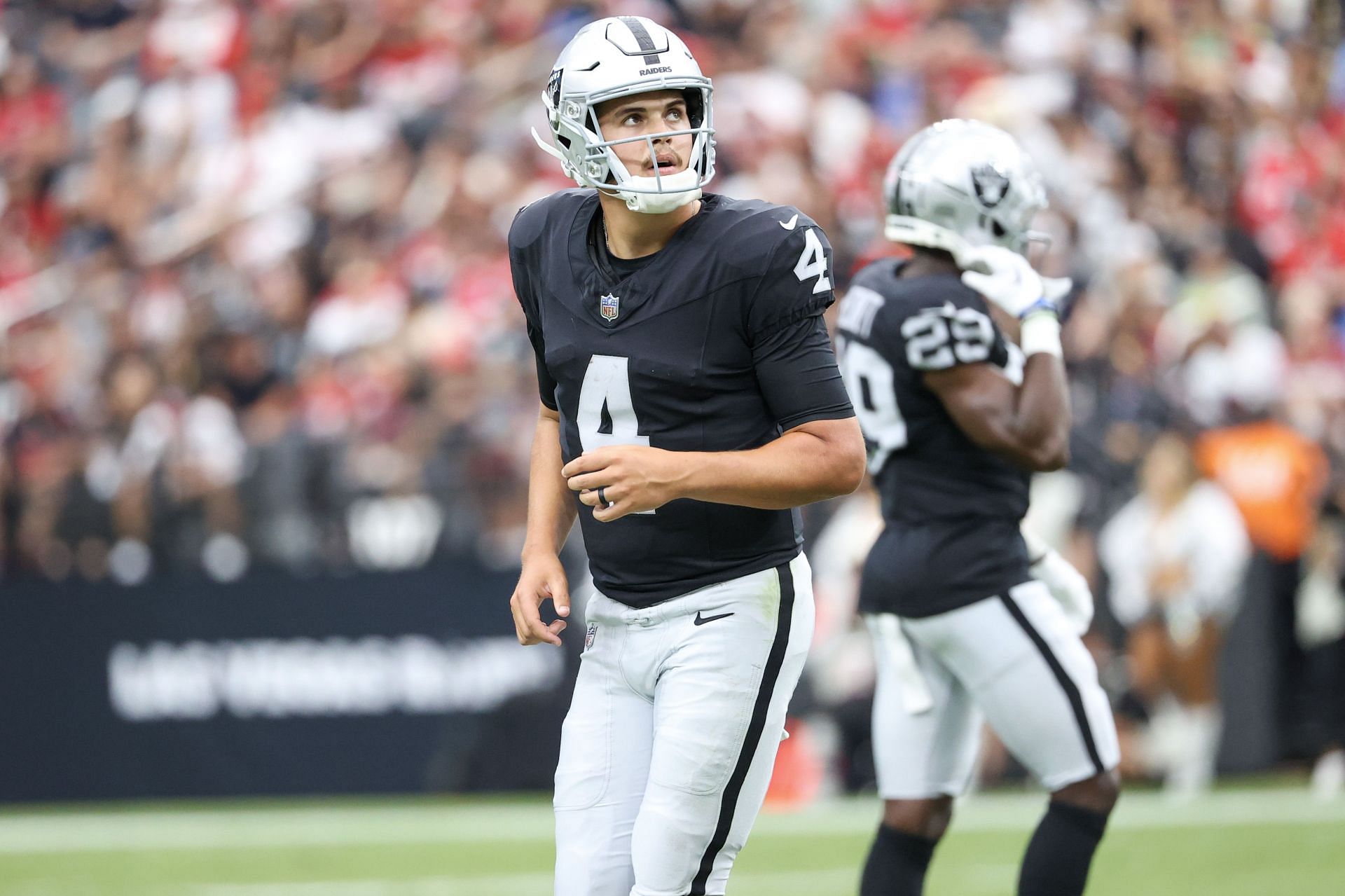 Rookie quarterback Aidan O'Connell's top throws from preseason debut