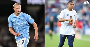 Erling Haaland provides hilarious response when asked by Logan Paul about getting in the ring with Kylian Mbappe