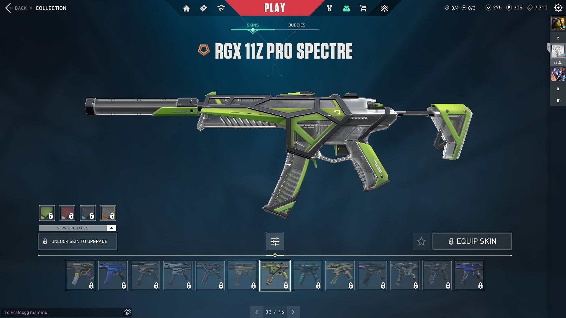 RGX 11z Pro Spectre (Image via Sportskeeda and Riot Games)