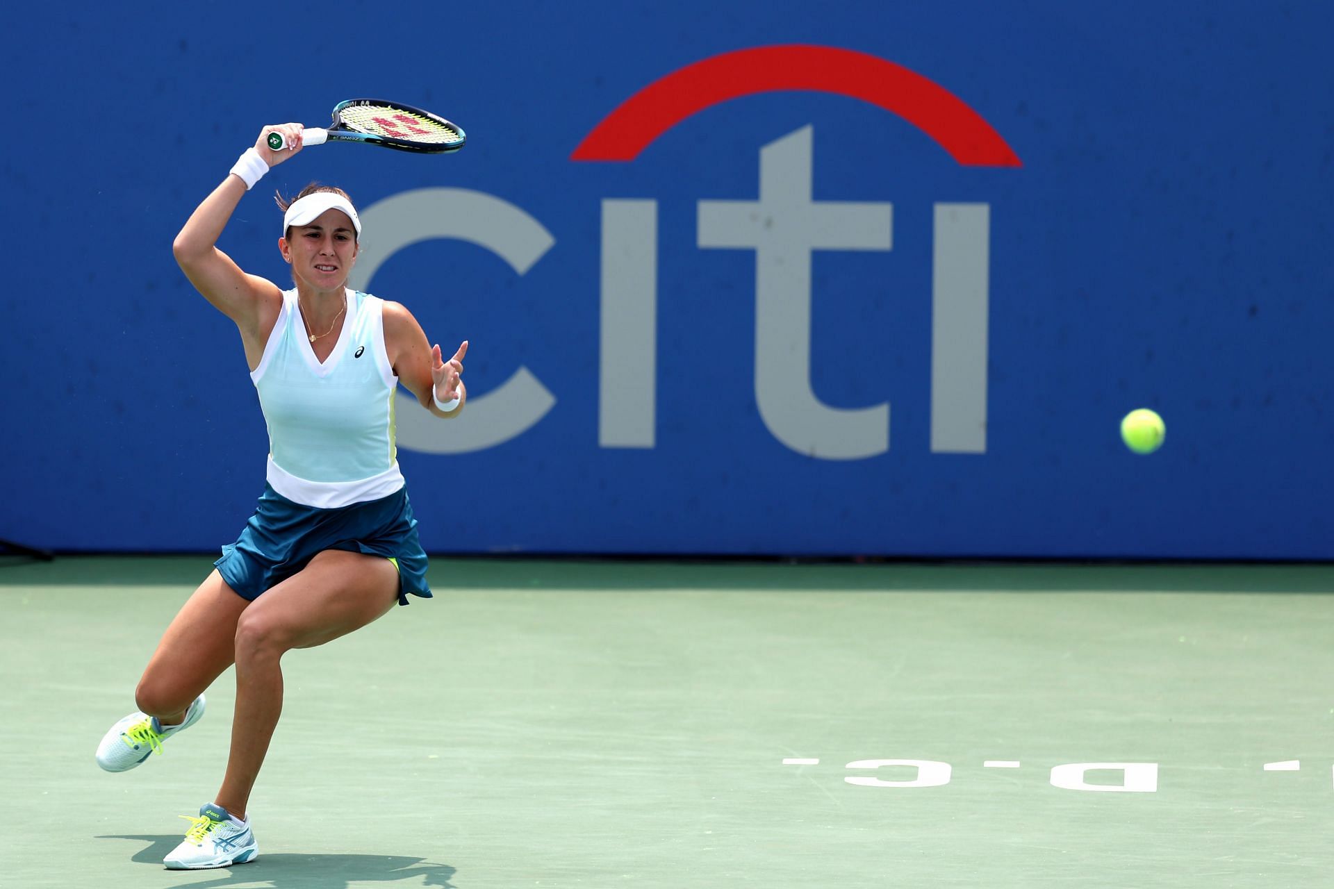 Belinda Bencic at the 2023 Citi Open.