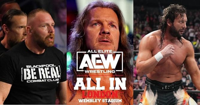 AEW All In opponents for Chris Jericho, Kenny Omega, and Blackpool Combat Club revealed in new rumored match card