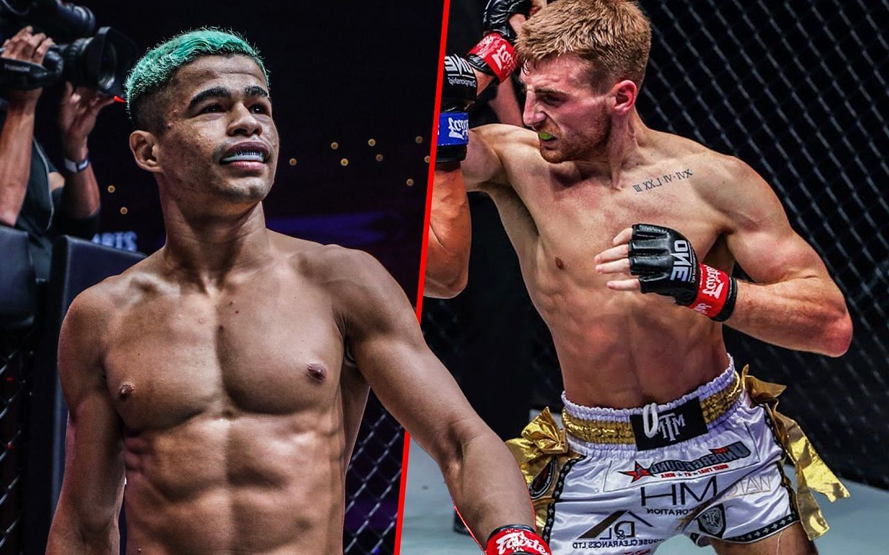 (left) Fabricio Andrade and (right) Jonathan Haggerty [Credit: ONE Championship]