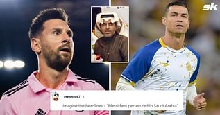 “Imagine the headlines - Messi fans persecuted in Saudi” – SPL chief wants action against Lionel Messi chants at Cristiano Ronaldo, fans in disbelief