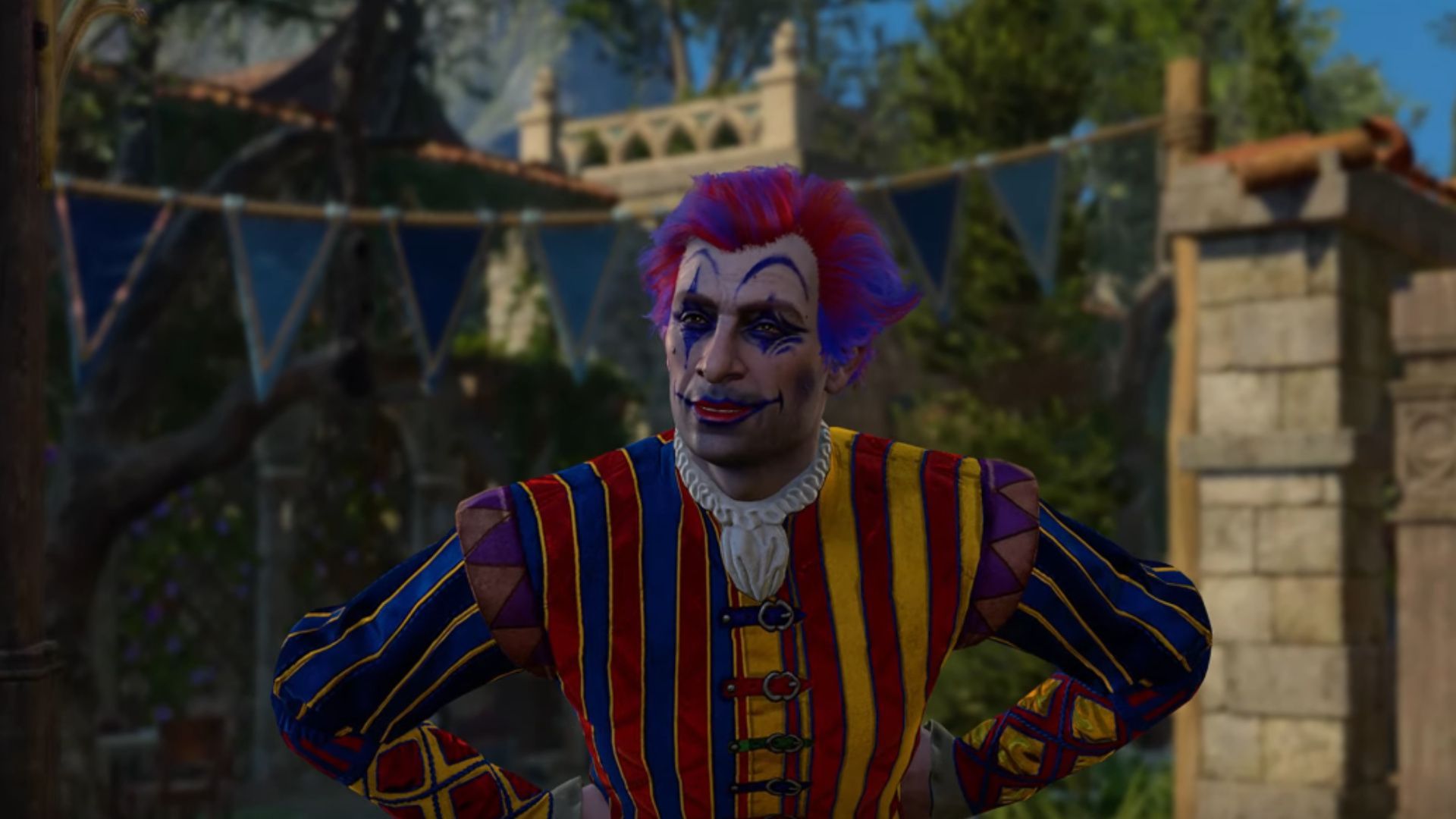 Dribbles the Clown Quest in Baldur&#039;s Gate 3 (Image via Larian Studios)