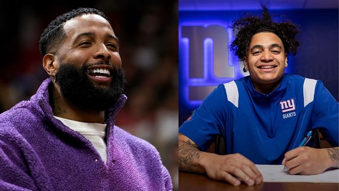 Odell Beckham Jr. has 4-word reaction to Jalin Hyatt switching to ex-Giants WR's No. 13 jersey