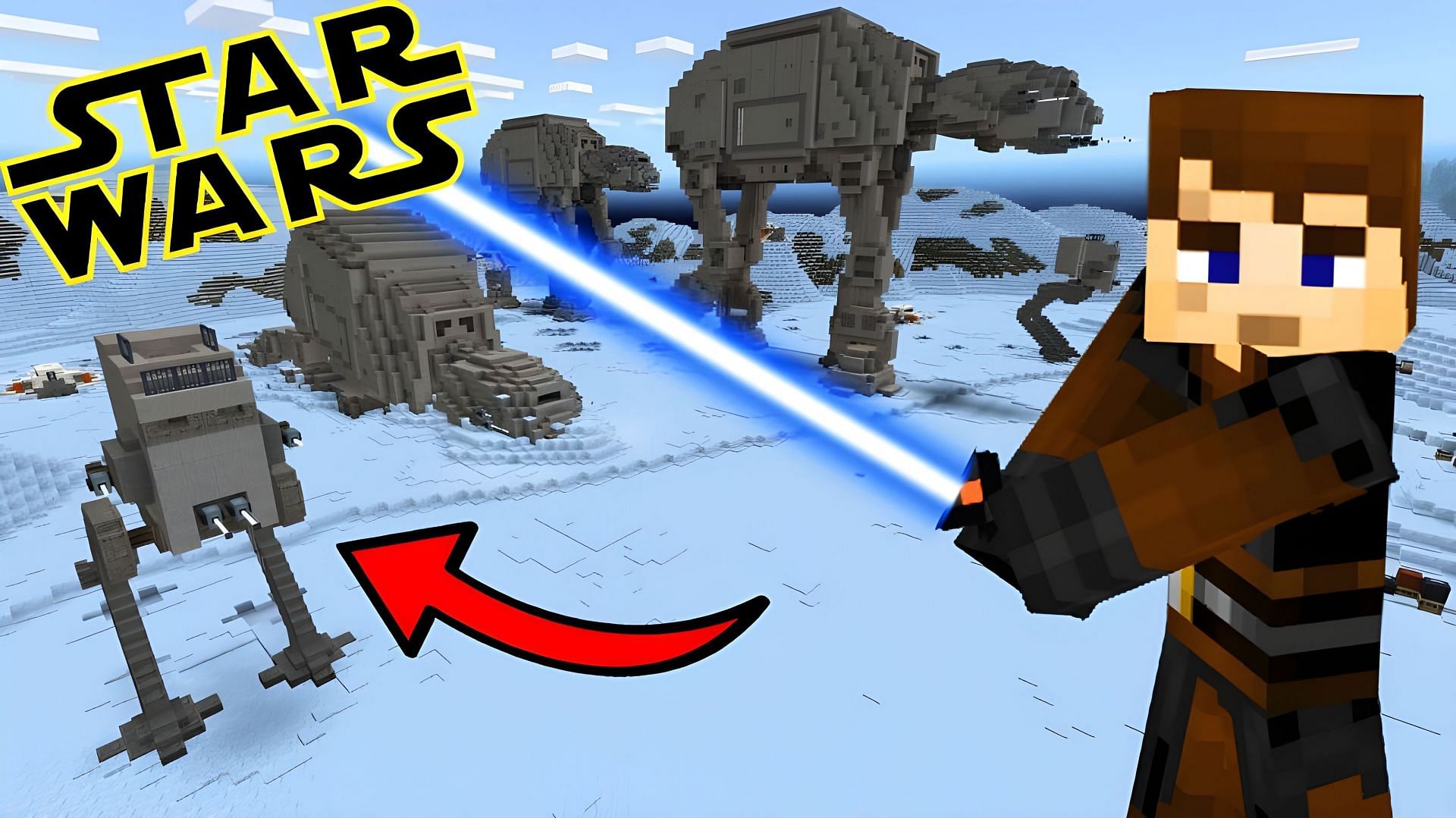 These Minecraft builds will be amazing for Star Wars fans (Image via Youtube/DaleyTactics)