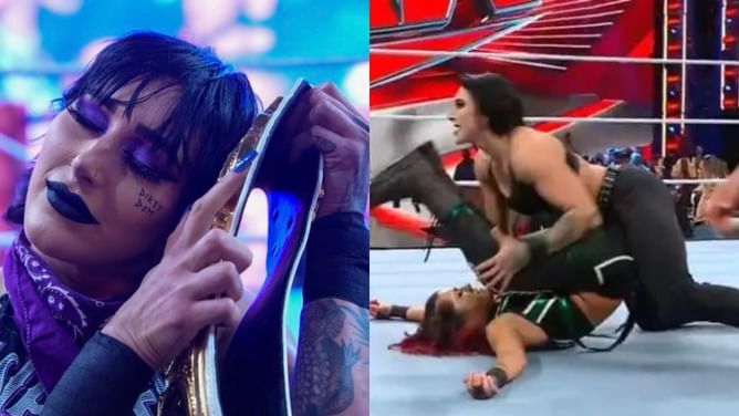 Rhea Ripley sends a five-word message after her viral pinfall on RAW