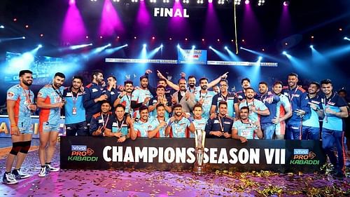 Bengal Warriors, the champions of Season 7 (Image Courtesy: PKL)