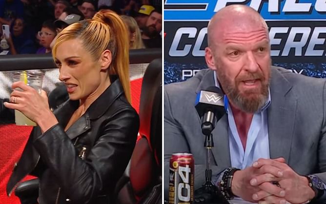 Becky Lynch possibly takes a shot at Triple H with her t-shirt on RAW