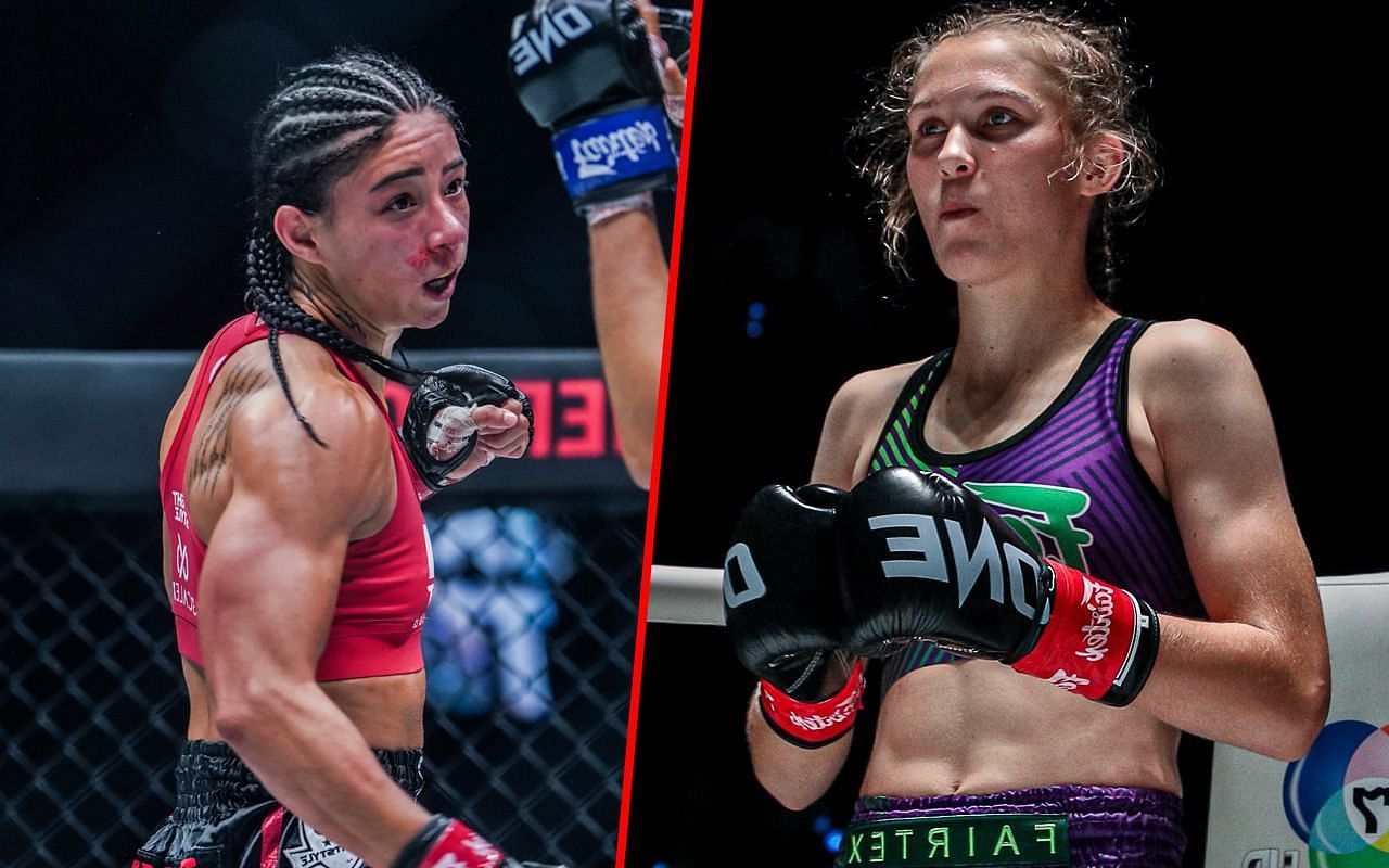 Allycia Hellen Rodrigues (left) and Smilla Sundell (right) | Image credit: ONE Championship