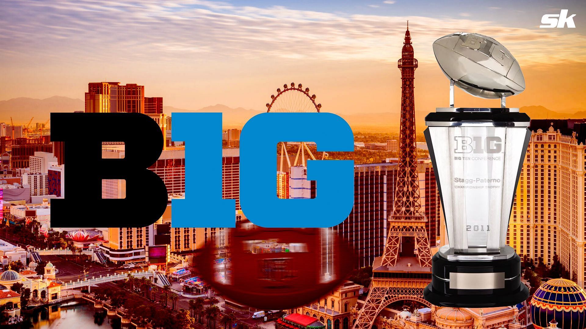 The Big Ten Championship game headed to Las Vegas