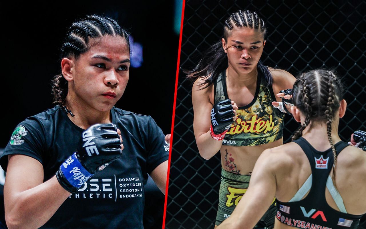 Denice Zamboanga and Stamp Fairtex - Photo by ONE Championship