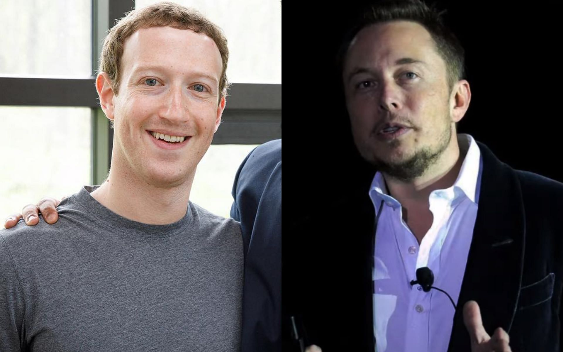 Mark Zuckerberg (Left) and Elon Musk (Right) [*Image courtesy: @zuck Instagram and Sportskeeda MMA YouTube channel]