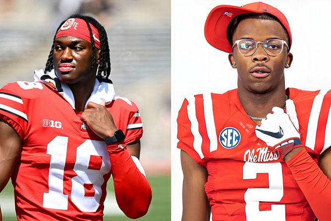 Marvin Harrison Jr. gets a new challenger in Ohio State CB Davison Igbinosun, hailed as "best receiver" in the country by new teammate