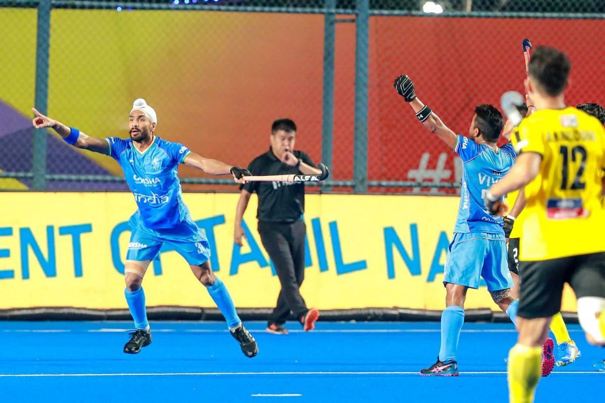 India lift the Asian Champions Trophy 2023 (Image: Hockey India)