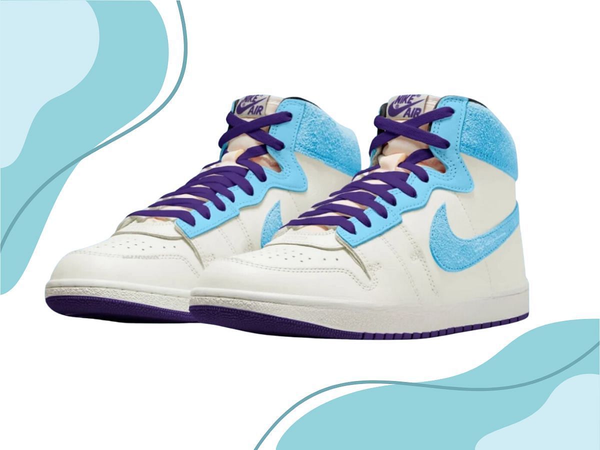 Jordan Air Ship PE SP WMNS &ldquo;Hornets&rdquo; sneakers (Image via Sole Retriever)