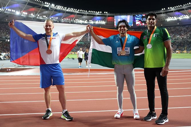 “Happy that both our countries are making serious strides” – Neeraj Chopra on podium finish with Arshad Nadeem in World Athletics Championships