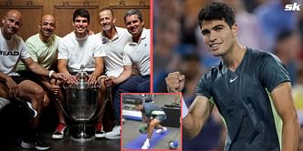 Watch: Carlos Alcaraz and his team go bowling at the gym during Cincinnati Open
