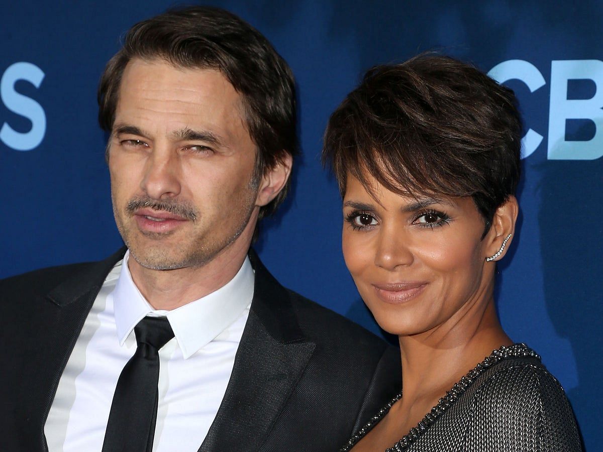 Olivier Martinez and Halle Berry at an event (image via The Independent)