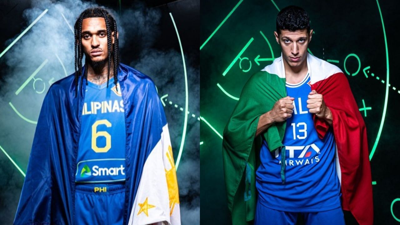 Philippines vs Italy preview and predictions at the 2023 FIBA World Cup (Photos: FIBA)