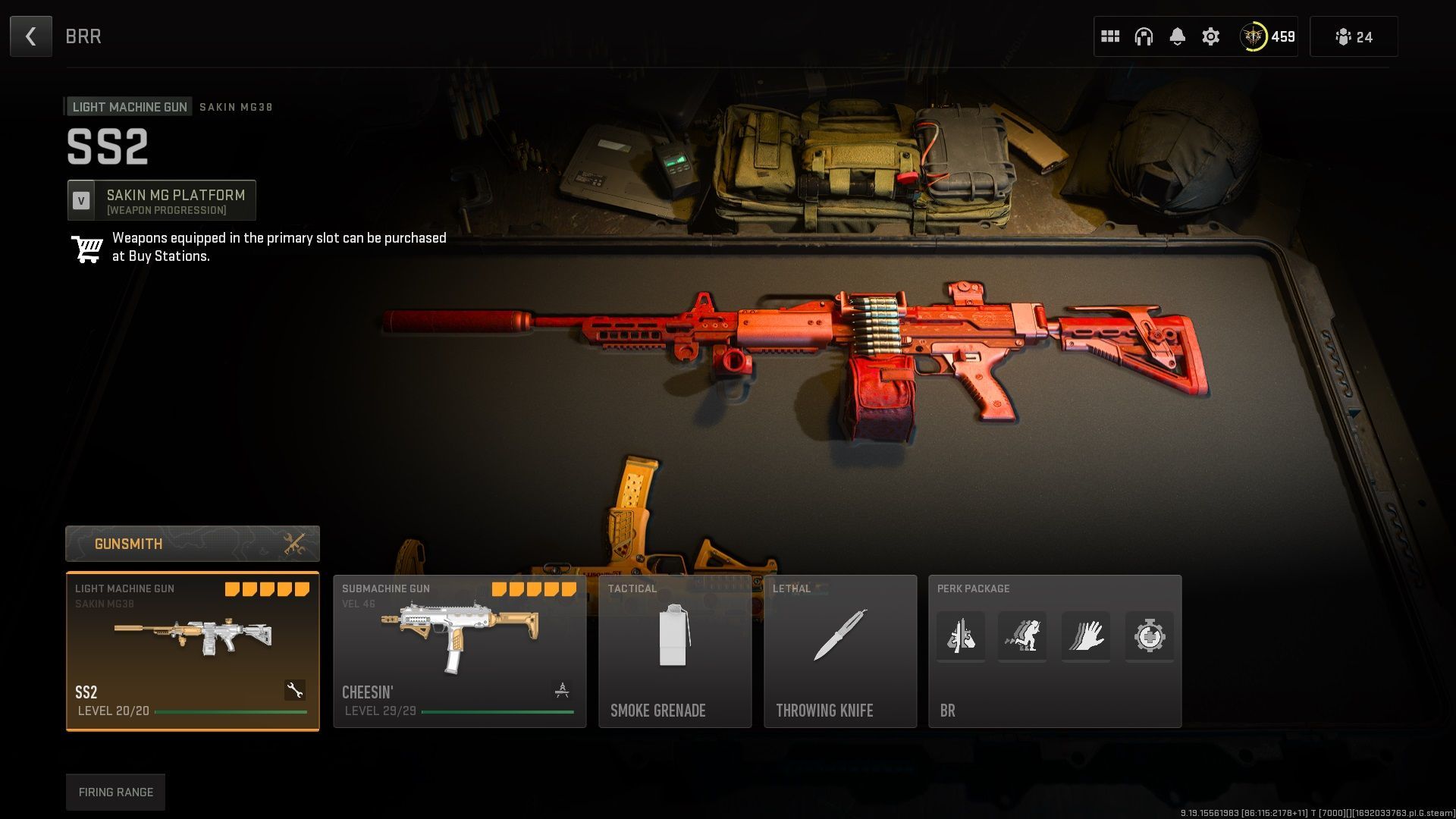 Best Perks and Equipment for Sakin MG38 in Warzone 2 (Image via Activision)