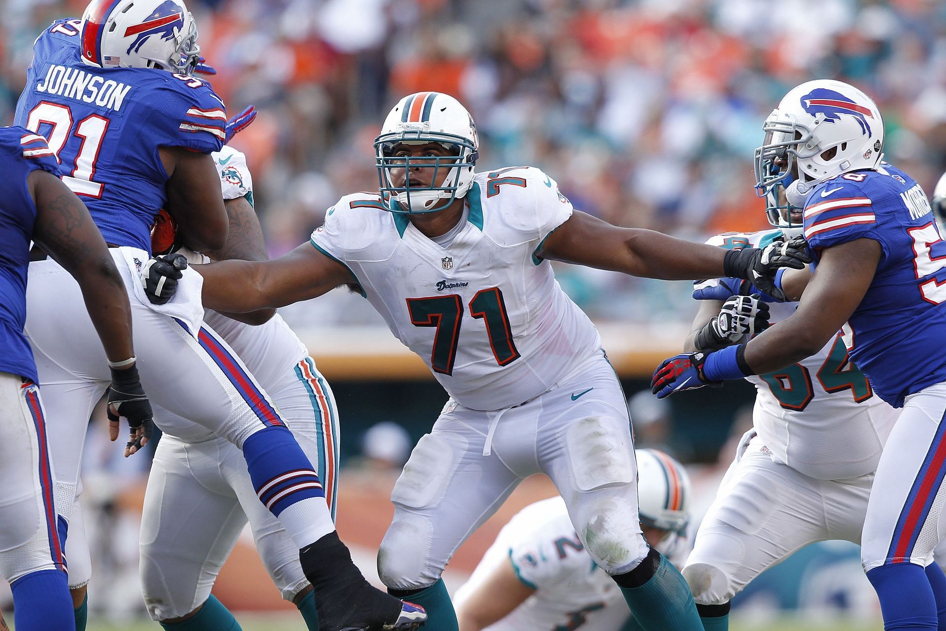 Jonathan Martin was the subject of Mike Pouncey&#039;s insults.