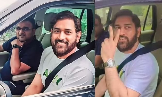रांची की सैर करते वक्त अपने घर का रास्ता भूले एमएस धोनी, फैंस ने इस प्रकार की मदद
