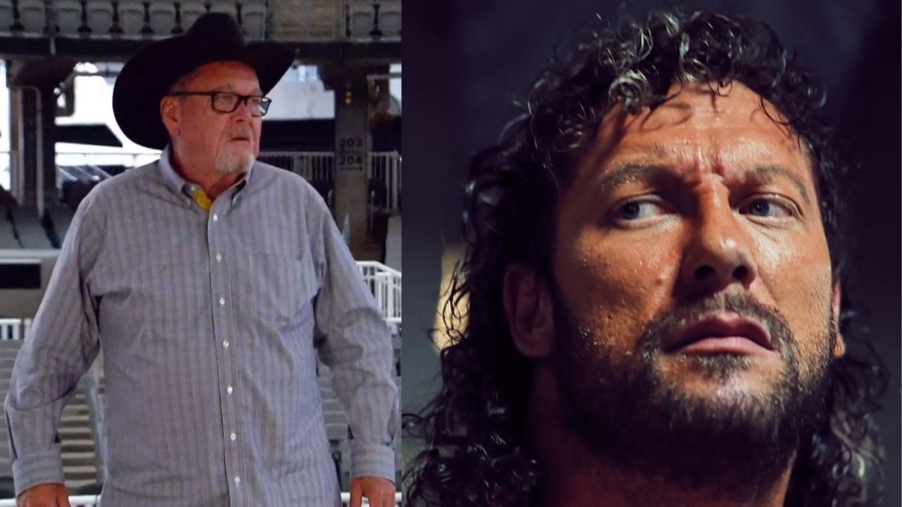 Jim Ross (left) and Kenny Omega (right)