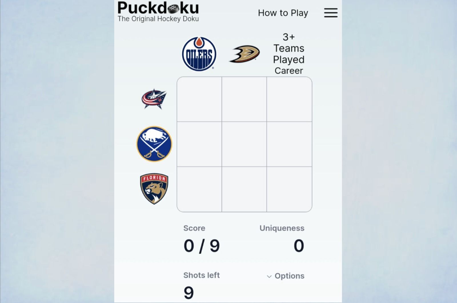 NHL Puckdoku: New rules and updates announced for popular grid game