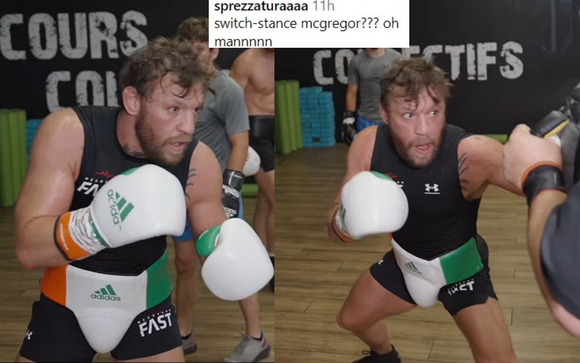 Conor McGregor recent training footage has fans excited about a return