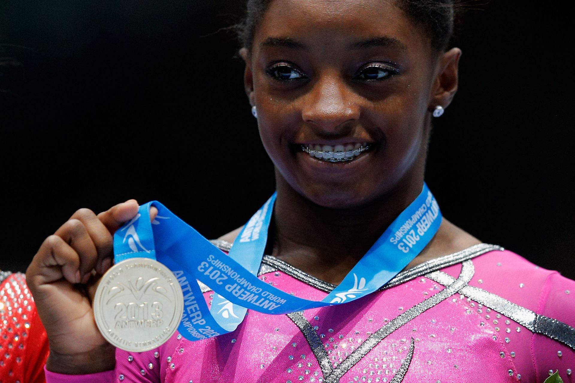 Biles at Artistic Gymnastics World Championships Belgium 2013 - Day Seven