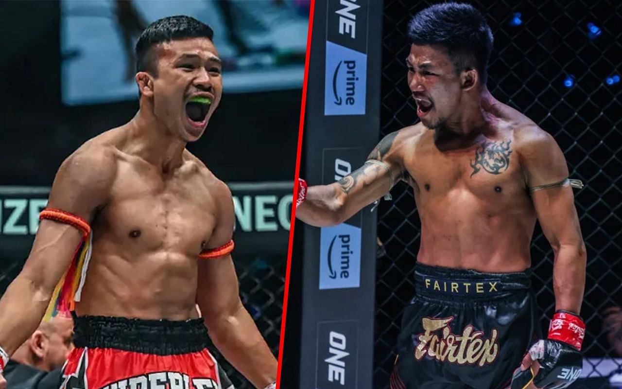 Superlek Kiatmoo9 and Rodtang Jitmuangnon - Photo by ONE Championship