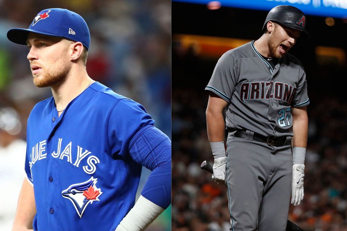 Which Blue Jays players have also played for the Diamondbacks? MLB