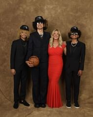 Anthony Black with his Family