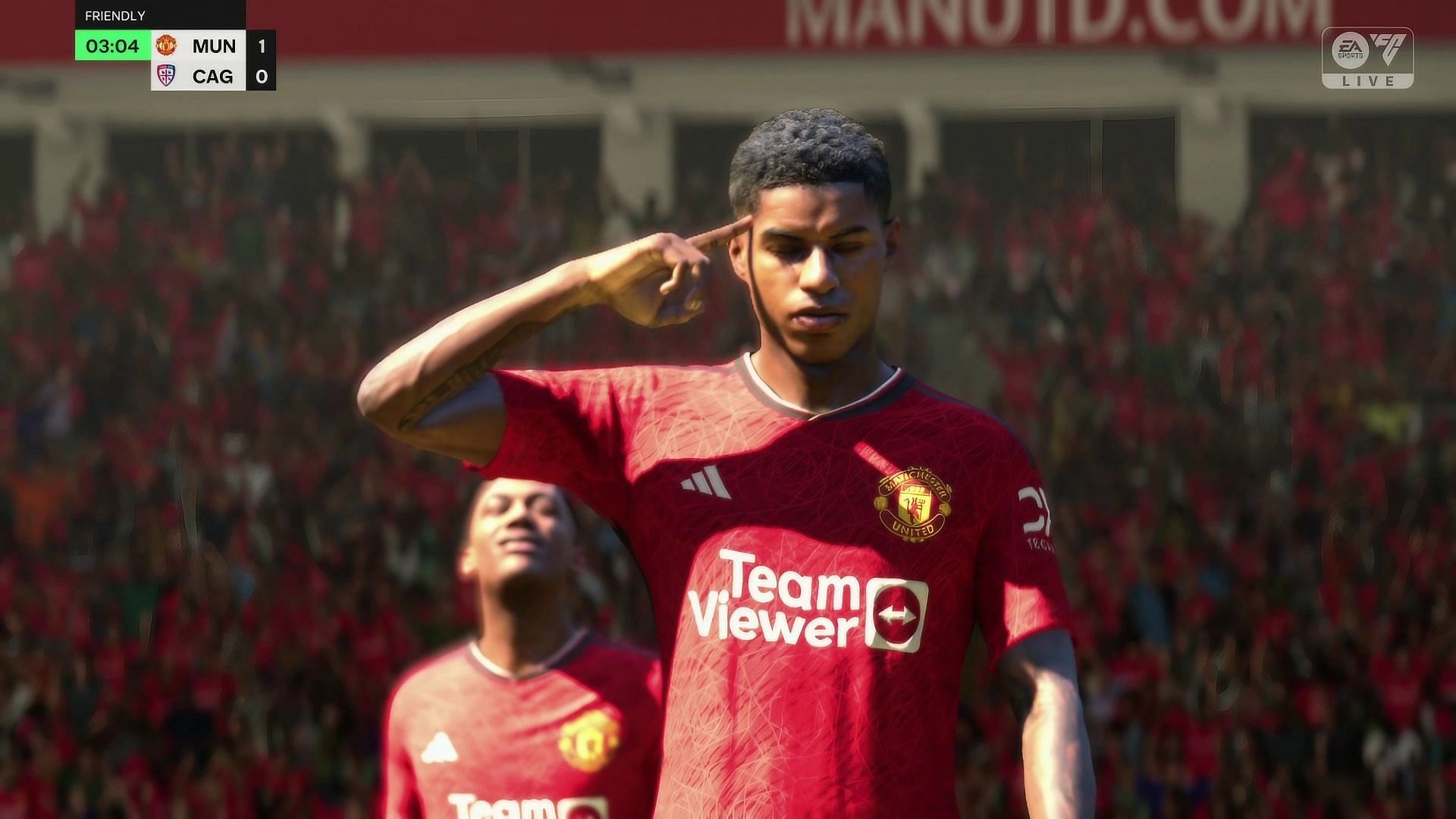 There are several new celebrations in EA FC 24 (Image via EA Sports)