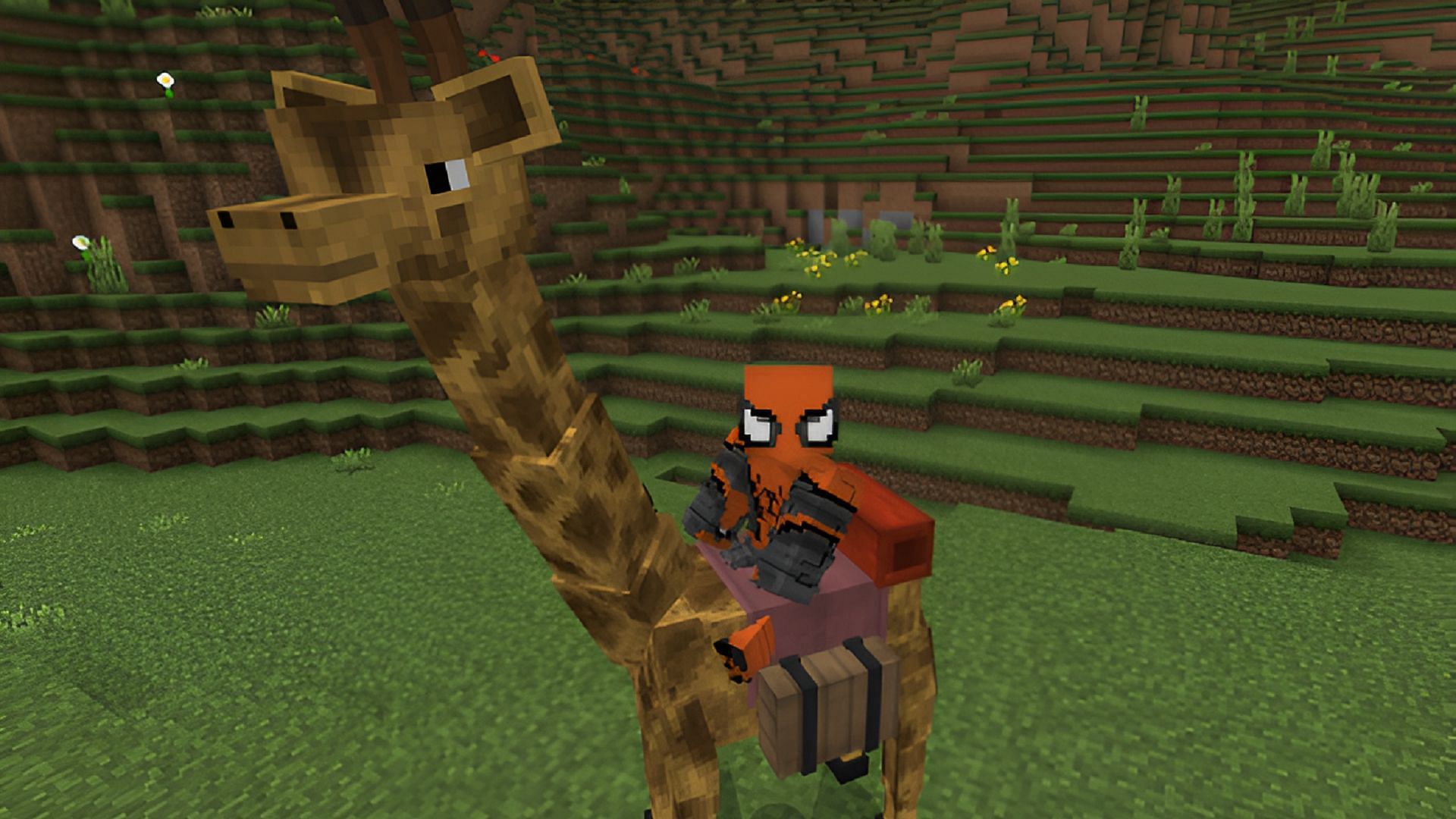 Experience an expanded set of wild animals in Minecraft with the World Animals Add-On (Image via ArathNidoGamer/MCPEDL)