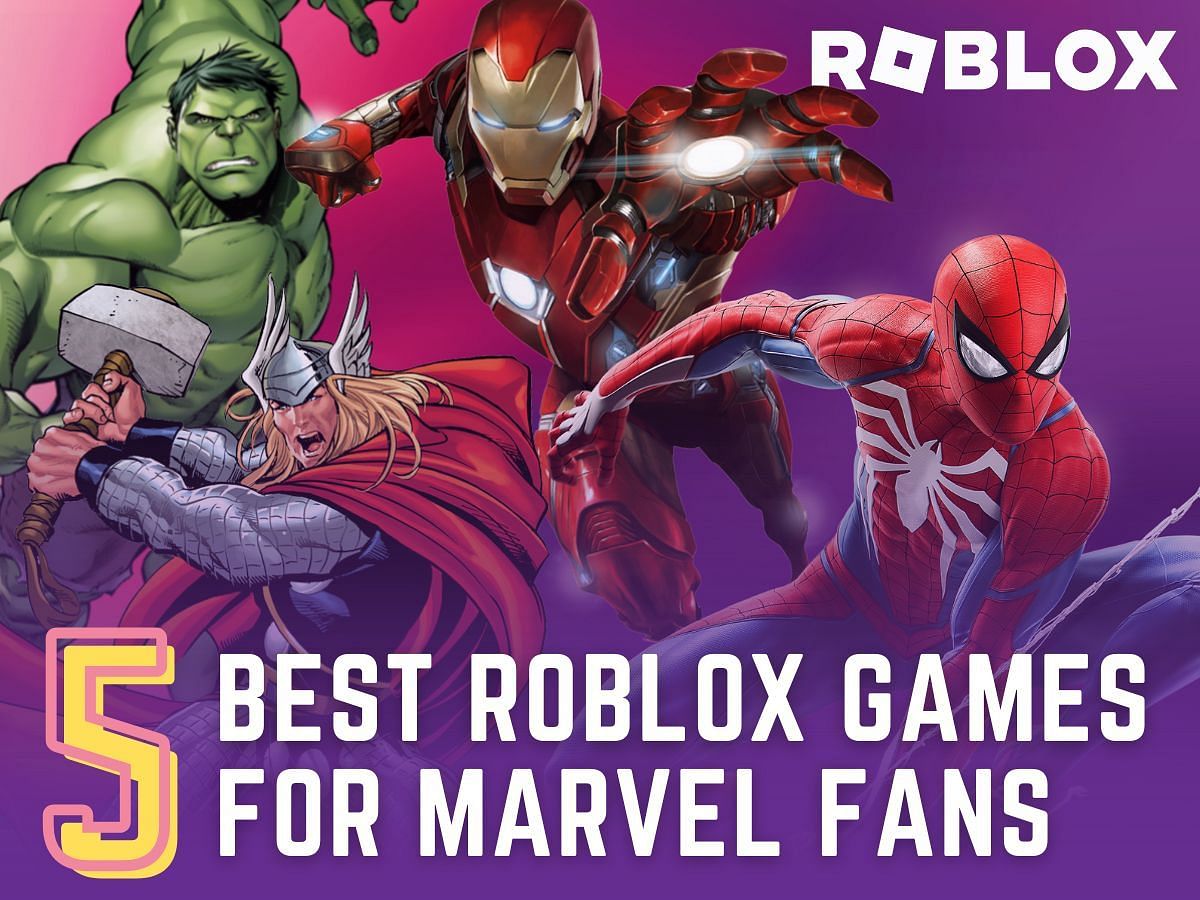 Dive into the Marvel-ous world of Roblox in these games. (Image via Sportskeeda)