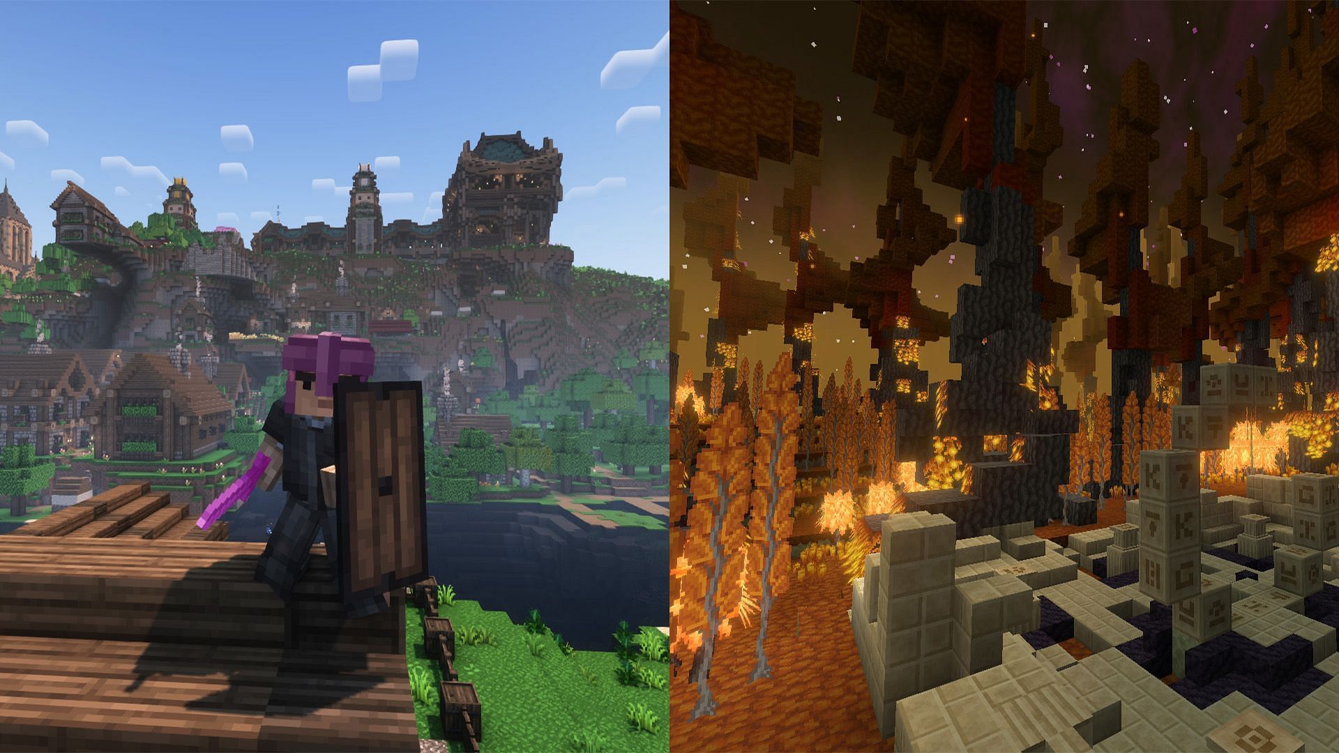 Experience the concept of role playing in Minecraft (Image via curseforge.com) 