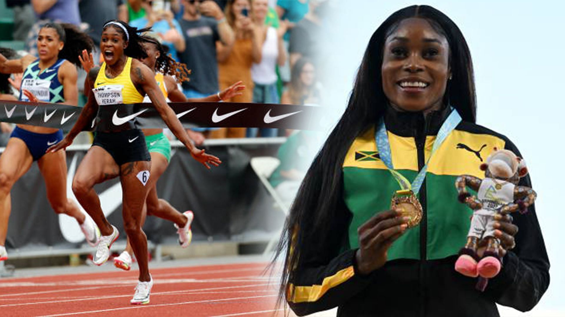 Elaine Thompson-Herah (Image via Sportskeeda)