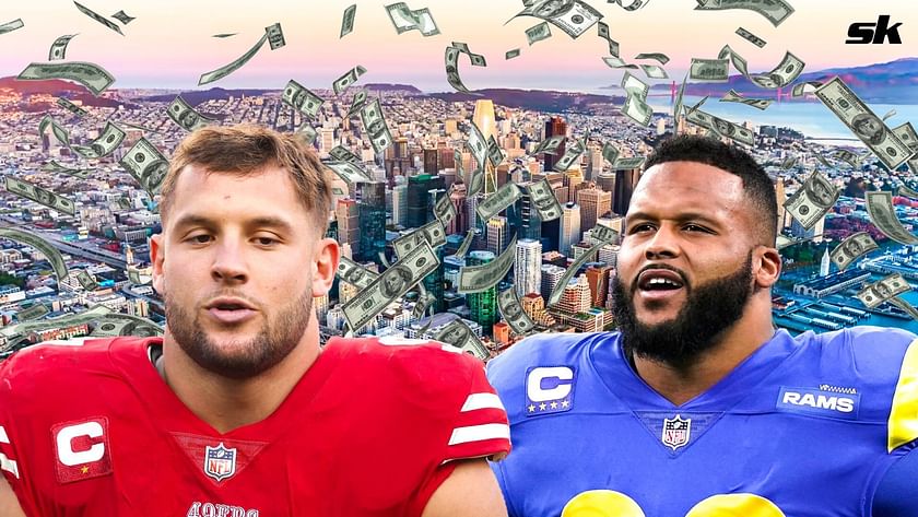 Nick Bosa contract vs Aaron Donald contract: Where does 49ers star's  $170,000,000 deal stand against Rams star's salary?