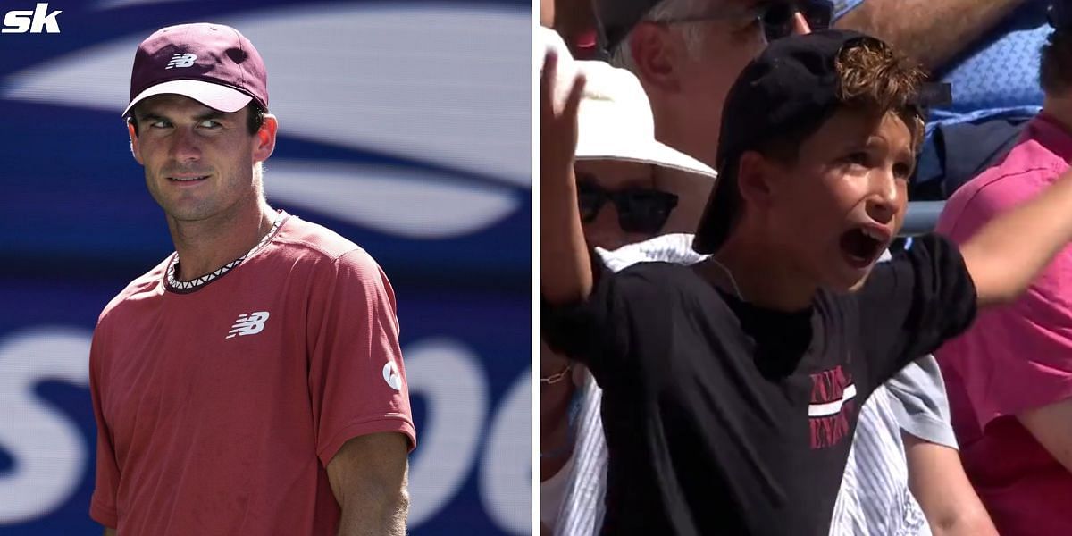 Tommy Paul was cheered on by his super fan Eddie during his fourth-round defeat to Ben Shelton at the US Open
